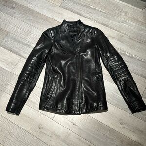 DANIER Black leather jacket